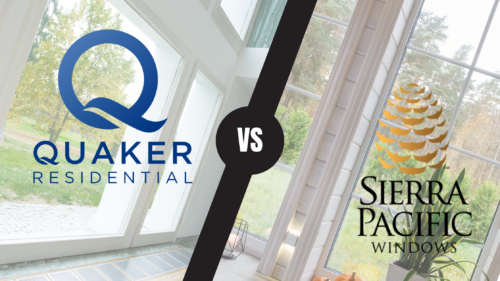 Quaker vs. Sierra Pacific Windows: Which Wins?
